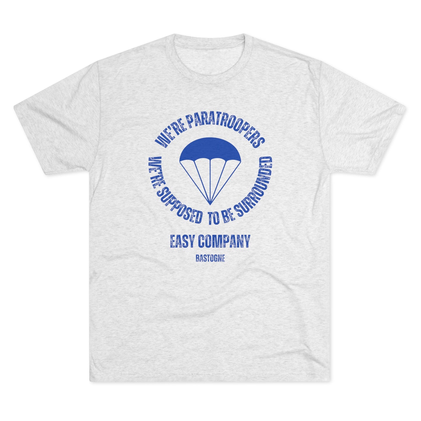 We're Surrounded - Heather White Tee
