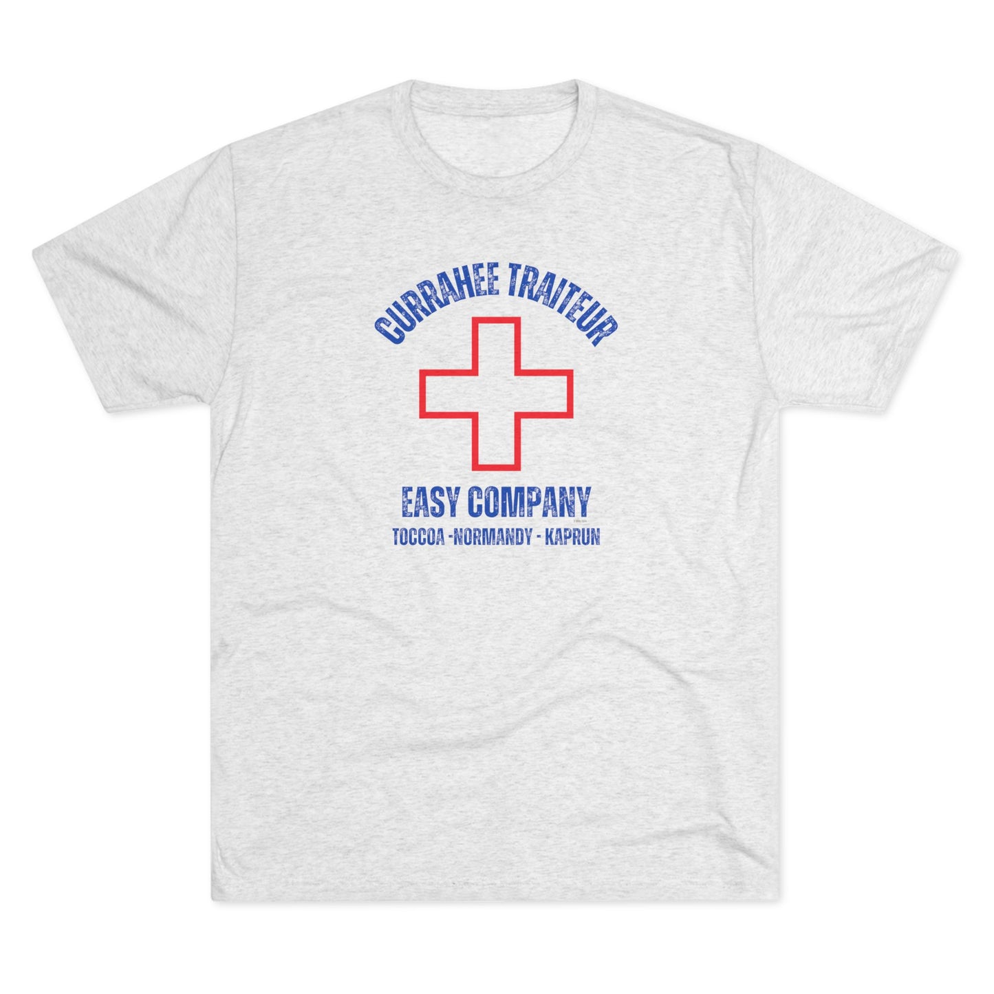 Currahee Traiteur - Heather White Tee